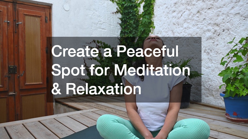 woman relaxing and meditating